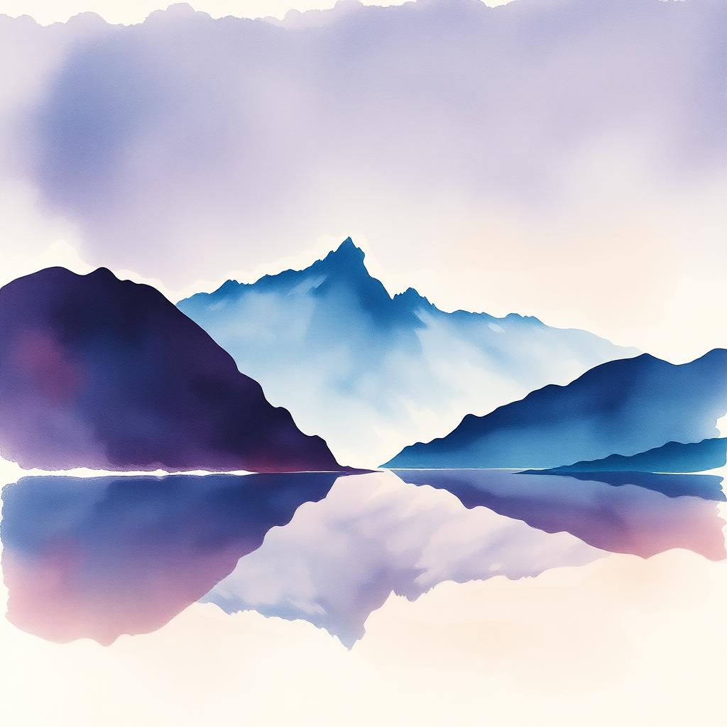 Misty peaks